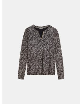 Top met all over print